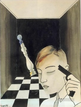 jaque mate 1926 surrealista Pinturas al óleo